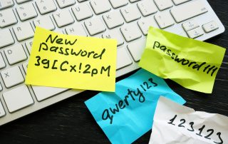 散乱するパスワードのメモ