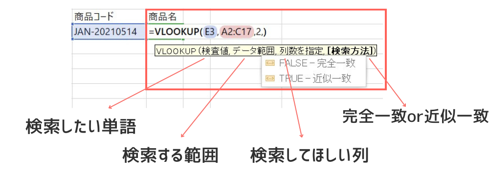 VLOOKUP関数