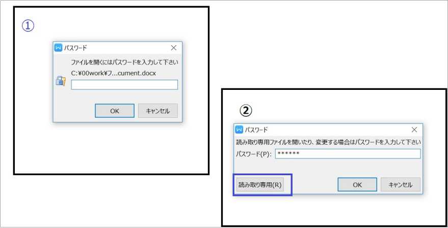 ファイルのパスワードを解除する