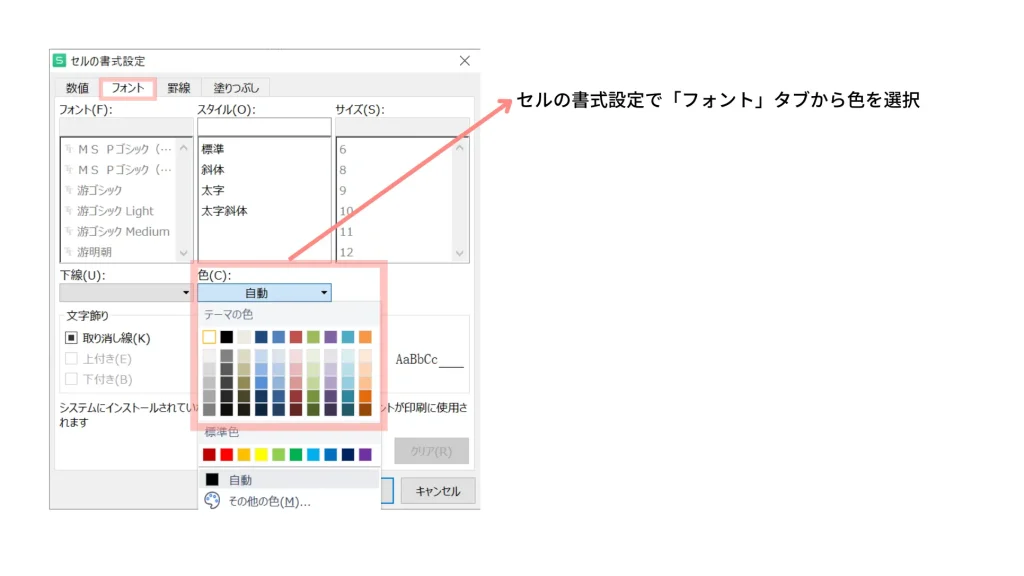 エクセル 0を表示しない方法 条件付き書式の設定