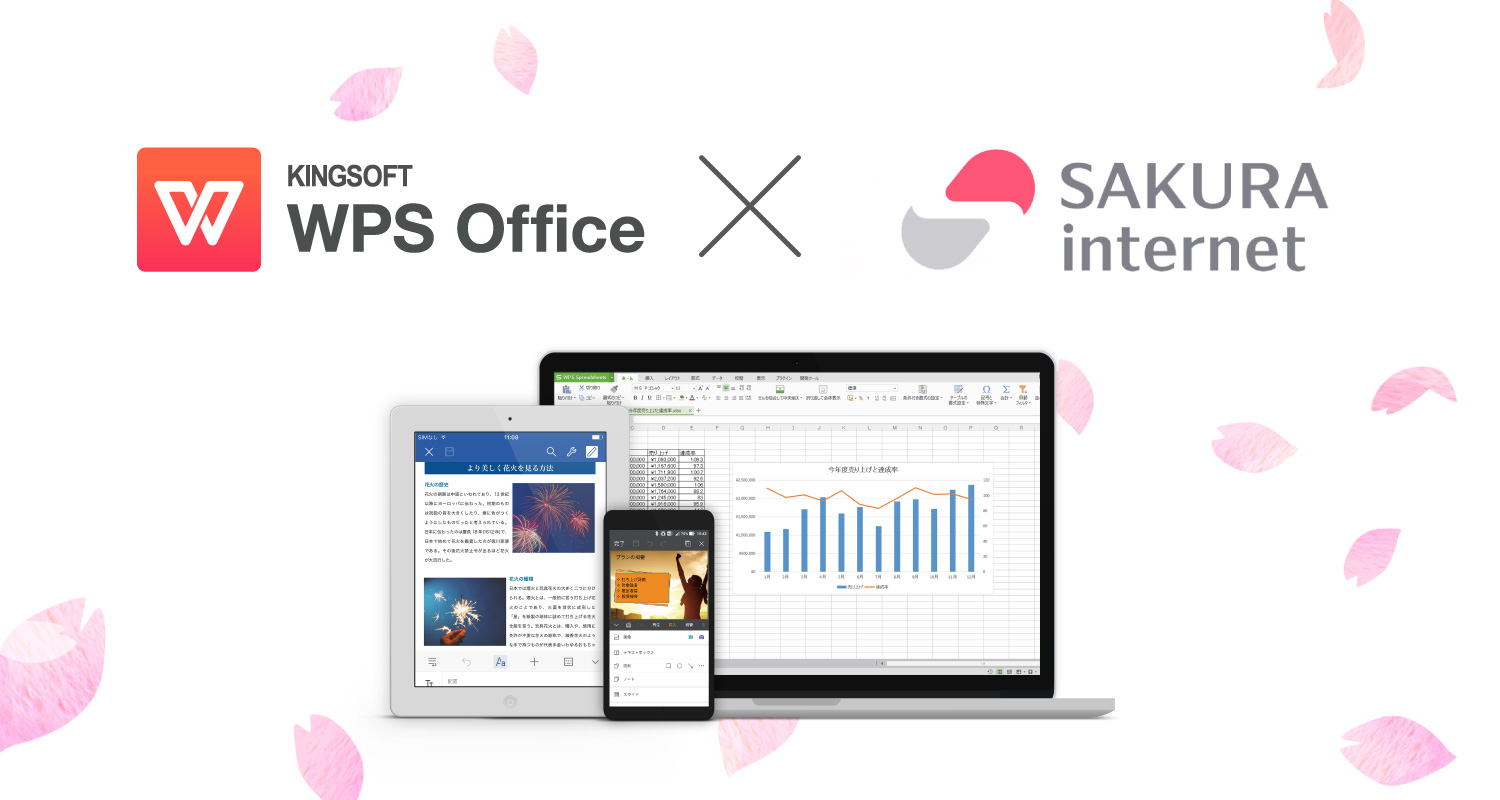 キングソフトとさくらインターネットがタッグを組んだ！「さくらのVPS for Windows Server」でWPS Officeを提供開始
